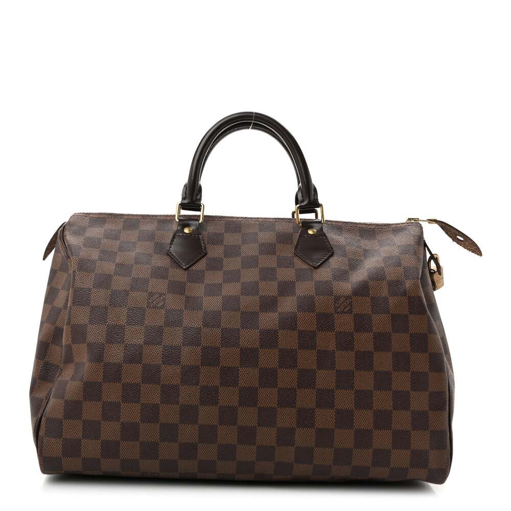 Louis Vuitton Damier Ebene Speedy 35 #265441L11B
